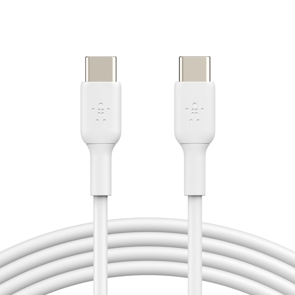 Belkin BoostCharge USB-C to USB-C Cable (2m/6.6ft) - White (CAB003bt2M –  The Home Automation Store