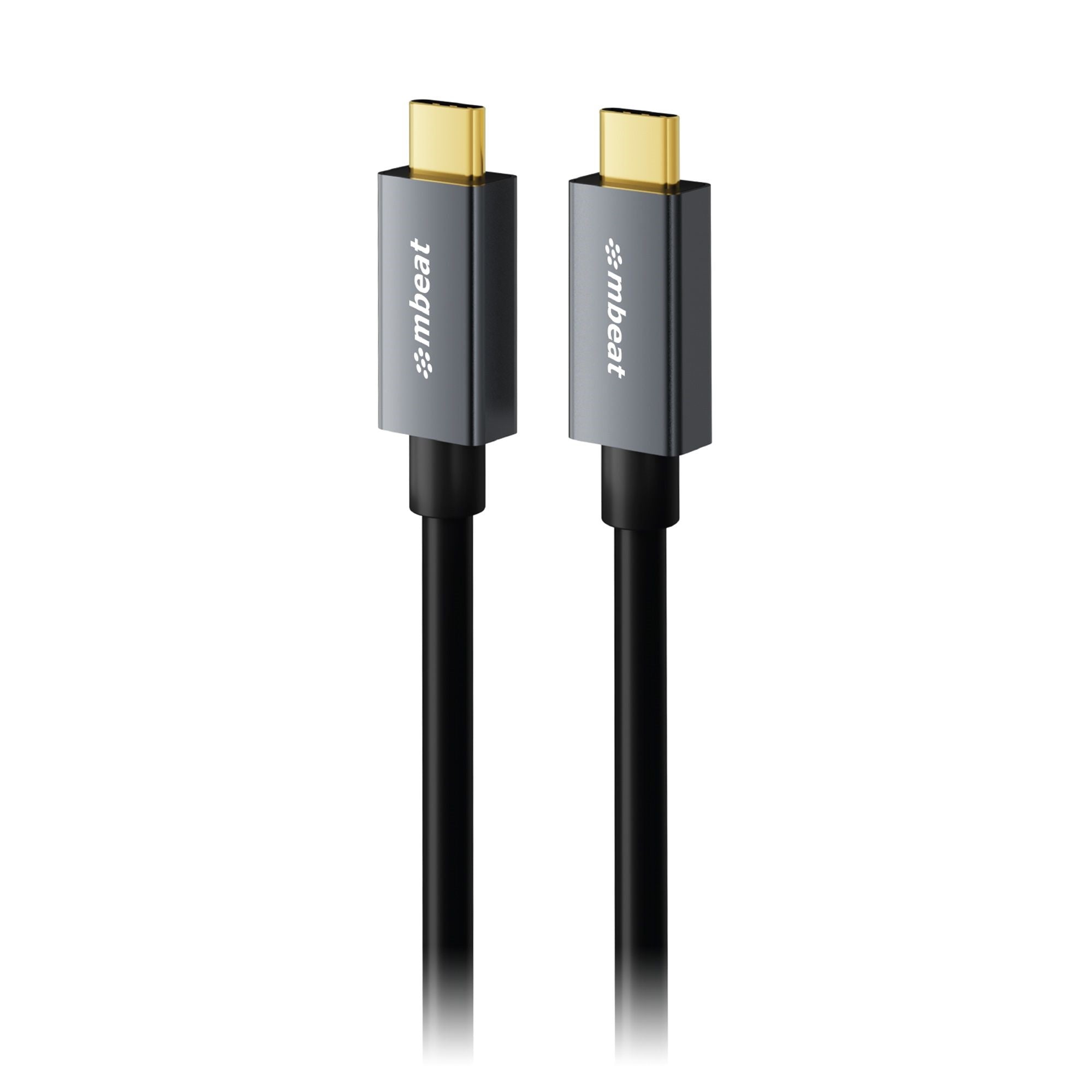 mbeat Tough Link 1m USB 4.0 USB-C Cable - Space Grey Video Resolution: Maximum 8K/60Hz