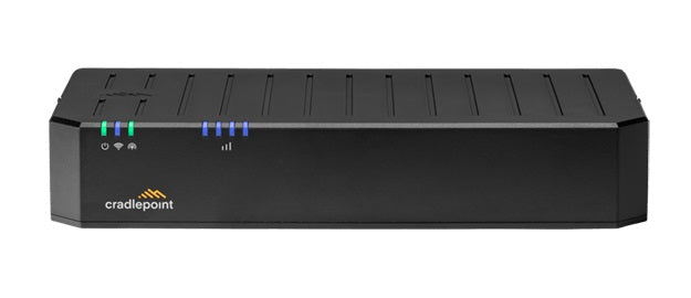 Cradlepoint E100 Enterprise Branch Router, 5G, Firewall, 4x SMA connectors 5x GbE Ethernet Ports, Dual Band Wi-Fi 5, 1-Year NetCloud Advanced Plan