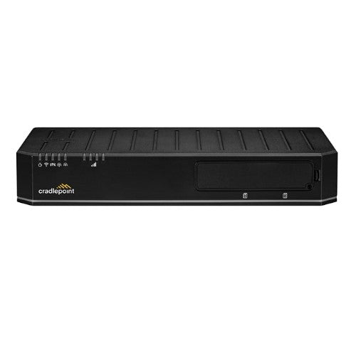 Cradlepoint E300 Branch Enterprise Router, Cat 7 LTE, Essential Plan, 2x SMA cellular connectors, 5x GbE RJ45 Ports, Dual SIM, 5 Year NetCloud