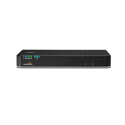 Cradlepoint E3000 Branch Enterprise Router, Cat 18 LTE, Essential Plan, 4x SMA cellular connectors, 9x GbE RJ45 Ports, 5GModem, DualSIM, 1Yr NetCloud