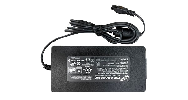 Cradlepoint Power Supply, 12V, Small 2x3, C14, 1.8M (C13 line cord not included), -30C to 70C; Used with RX30-POE, RX30-MC