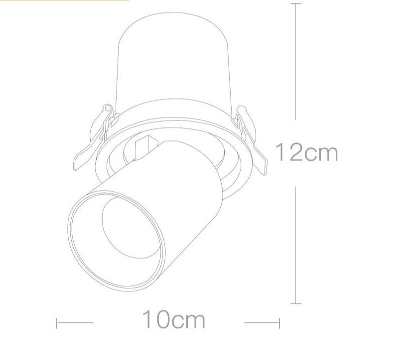 10W Cylinder Downlight Spot